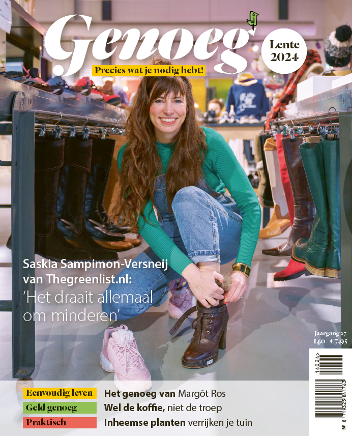 Cover van Genoeg magazine lente 2024