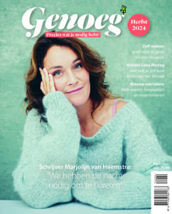 Cover van Genoeg magazine herfst 2024